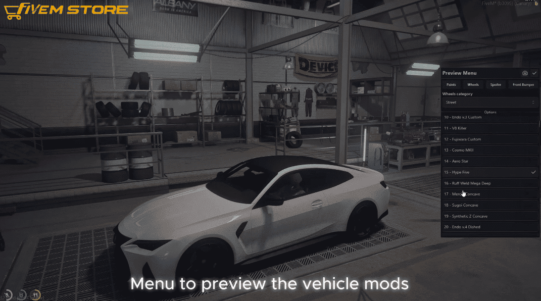 Mechanic Job System V9 [Tuning][Customize Car][Workshops][ESX/QB]
