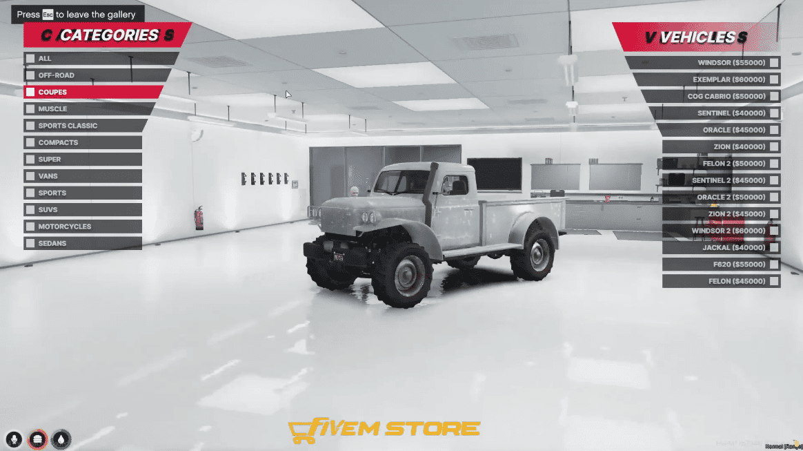 Vehicle Shop System V28 [Dealership][ESX/QB]