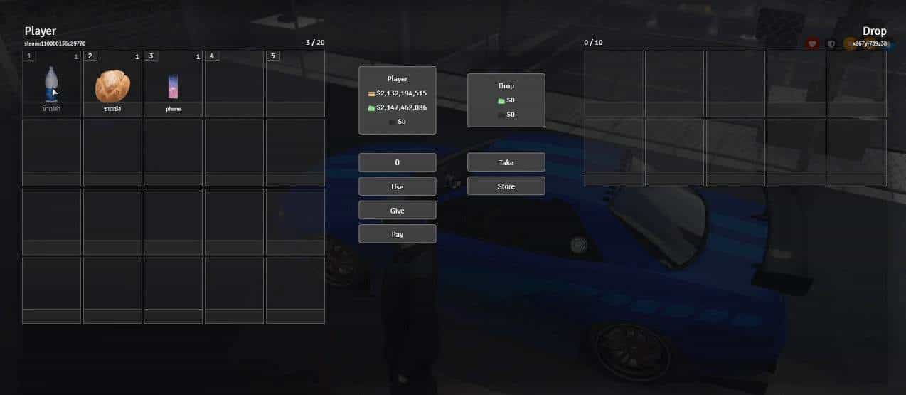 Inventory Hud V9