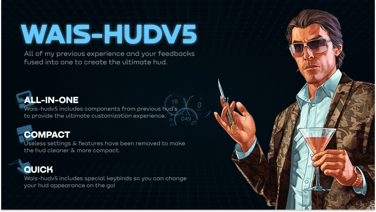 Status HUD V66 [Player Interfaces][Advanced][ESX/QB]
