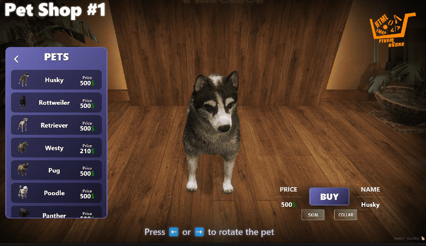 Pets System V13 [K9 Police Dog][ESX/QB]