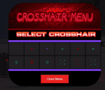 Crosshair Menu System [Clean UI][Standalone]