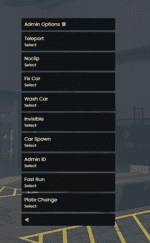 Sistema di menu di amministrazione V6