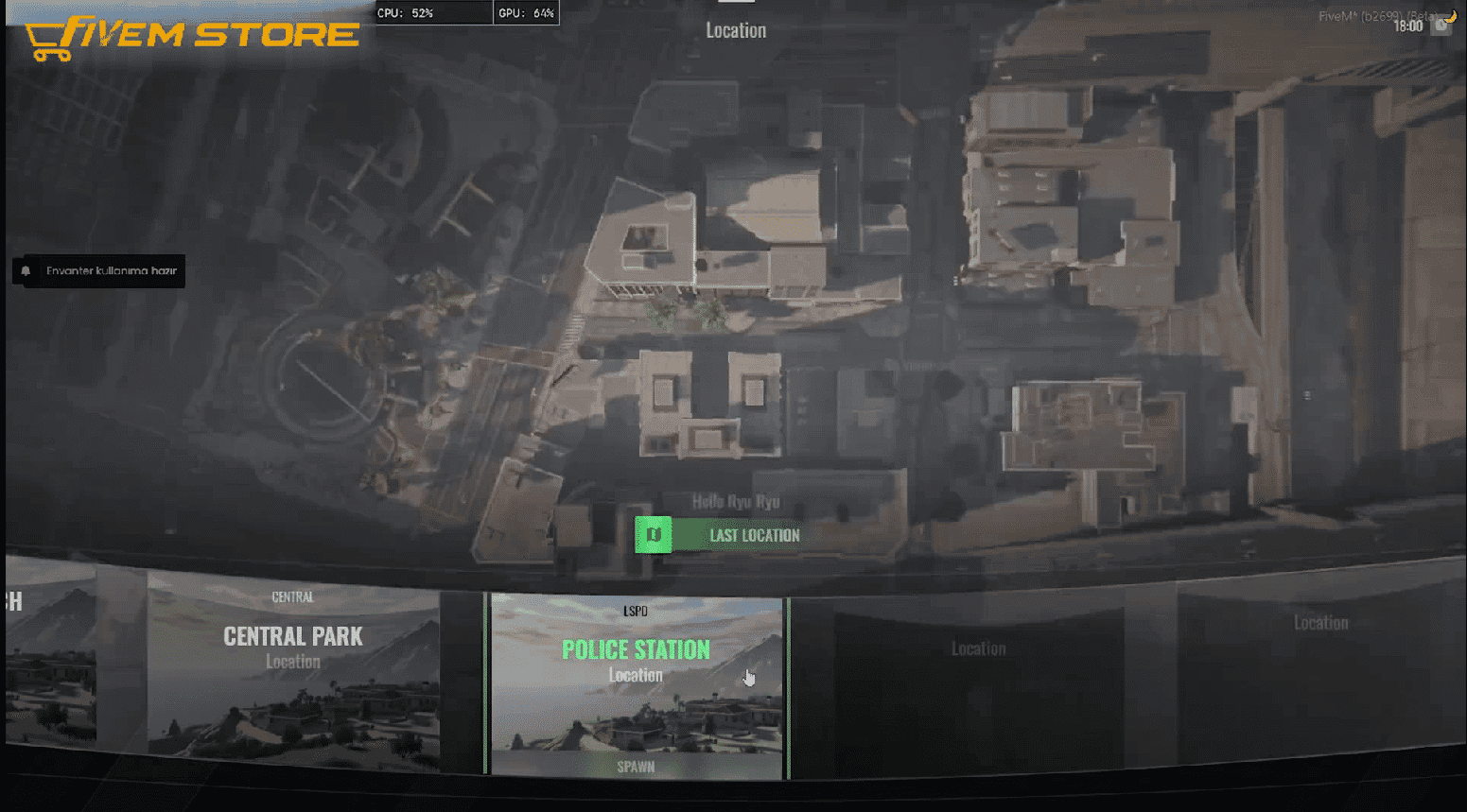 Spawn Selector V22 [ESX/QB]