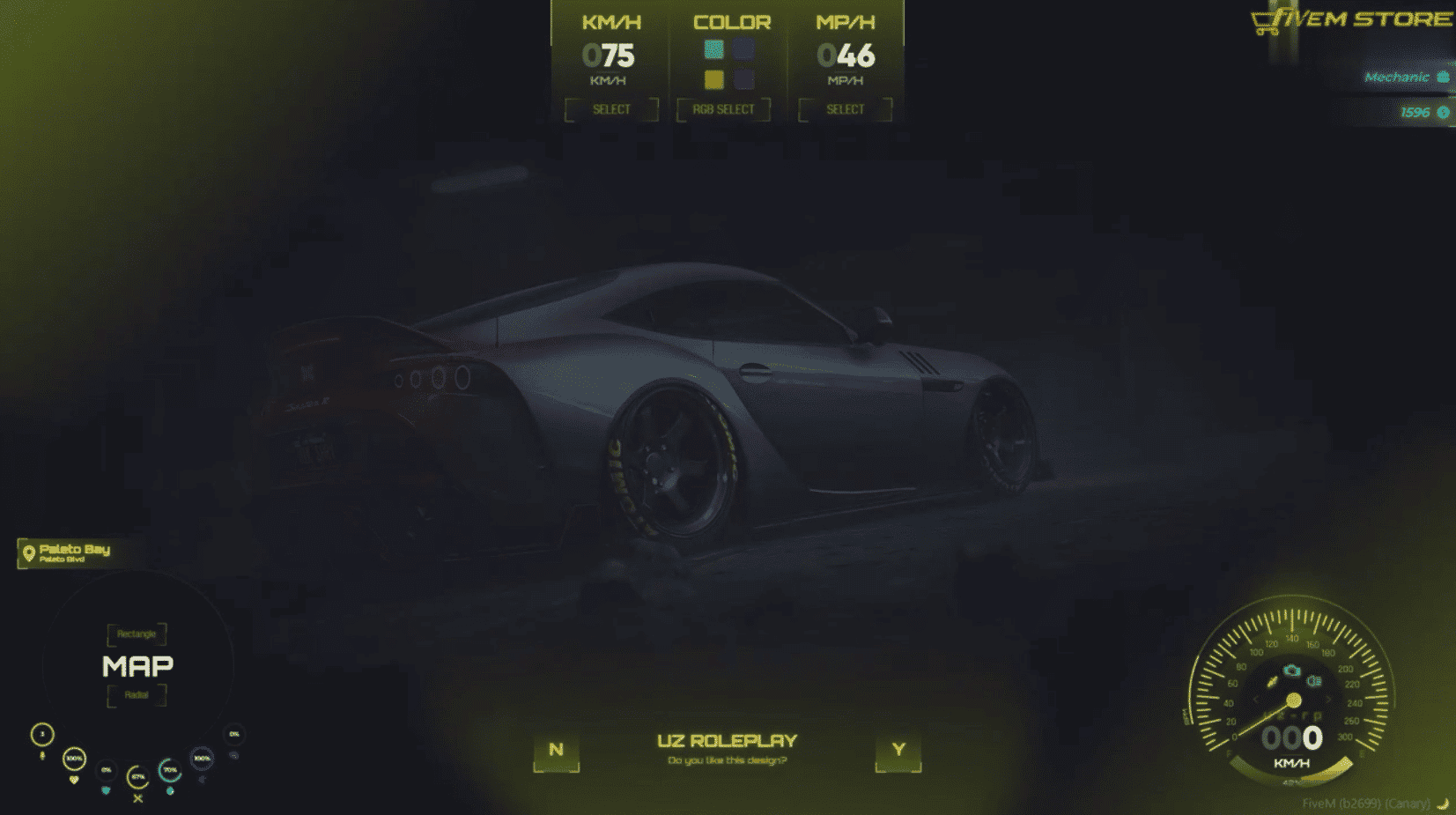 Status HUD V57 [Player Interfaces][ESX/QB]