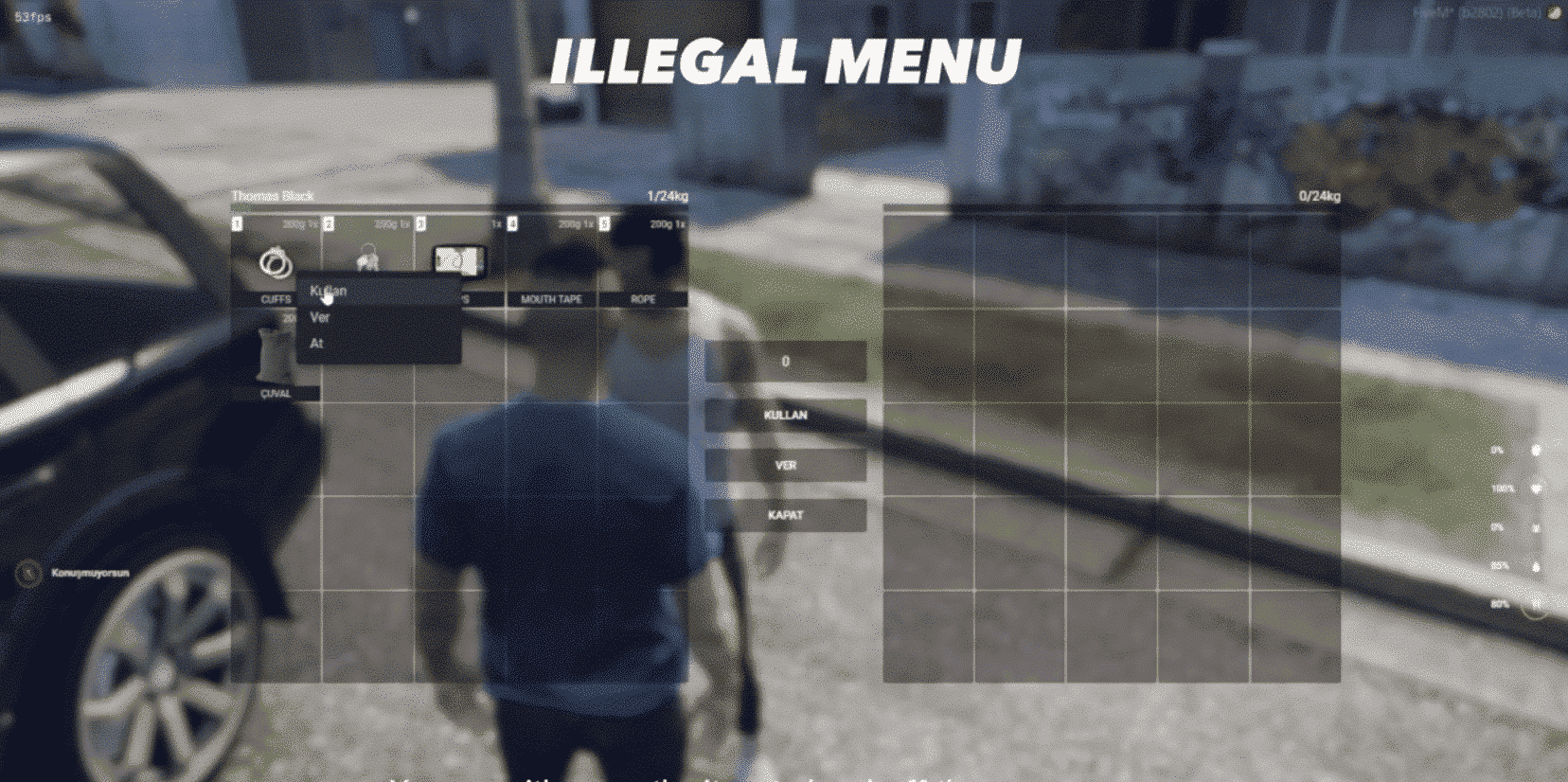Police Menu & Gang Illegal Menu V1 [Standalone]