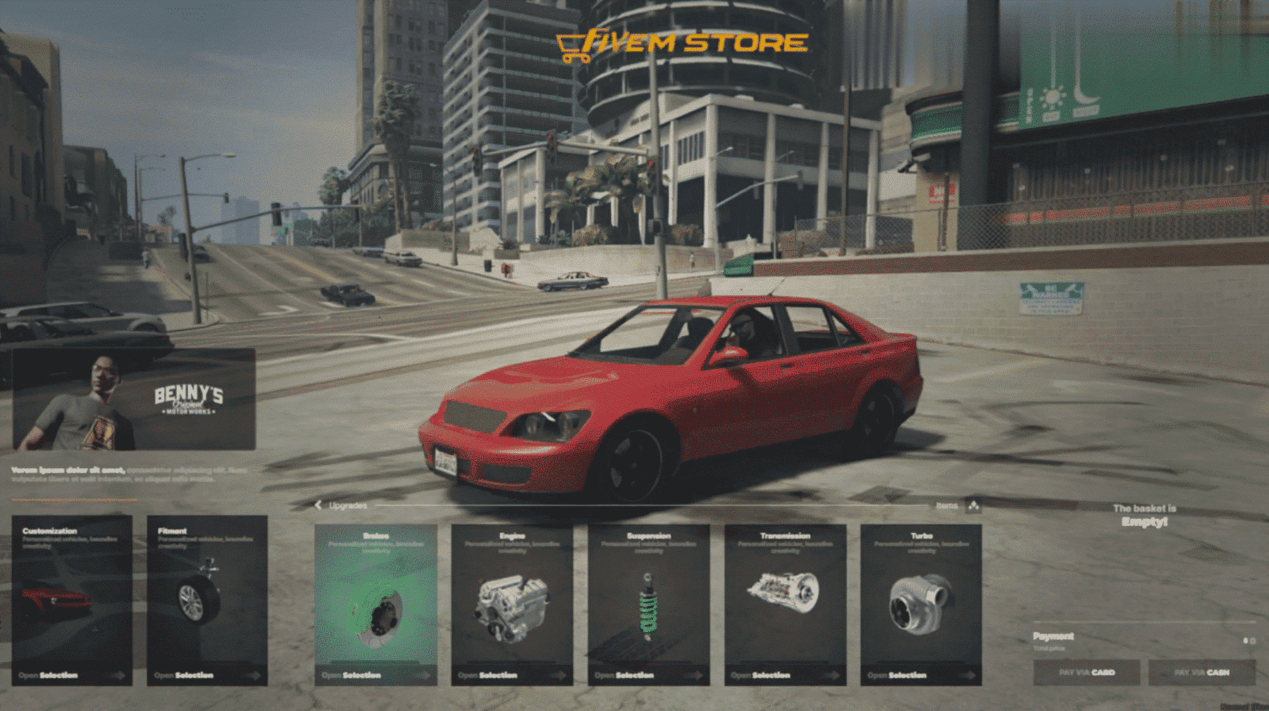 Mechanic Job System V6 [Tuning][Bennys][Customize Car][ESX/QB]