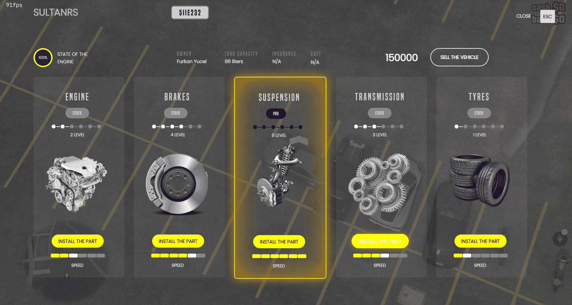 Player Vehicle Market System V2 [Sell Vehicles][Standalone]