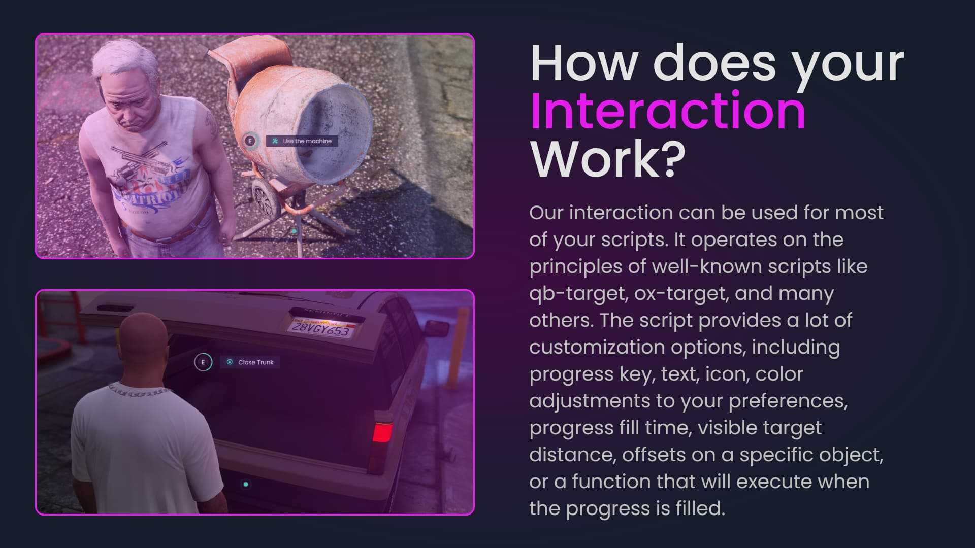Interaction System V2 [Target Eye][Advanced][Standalone]