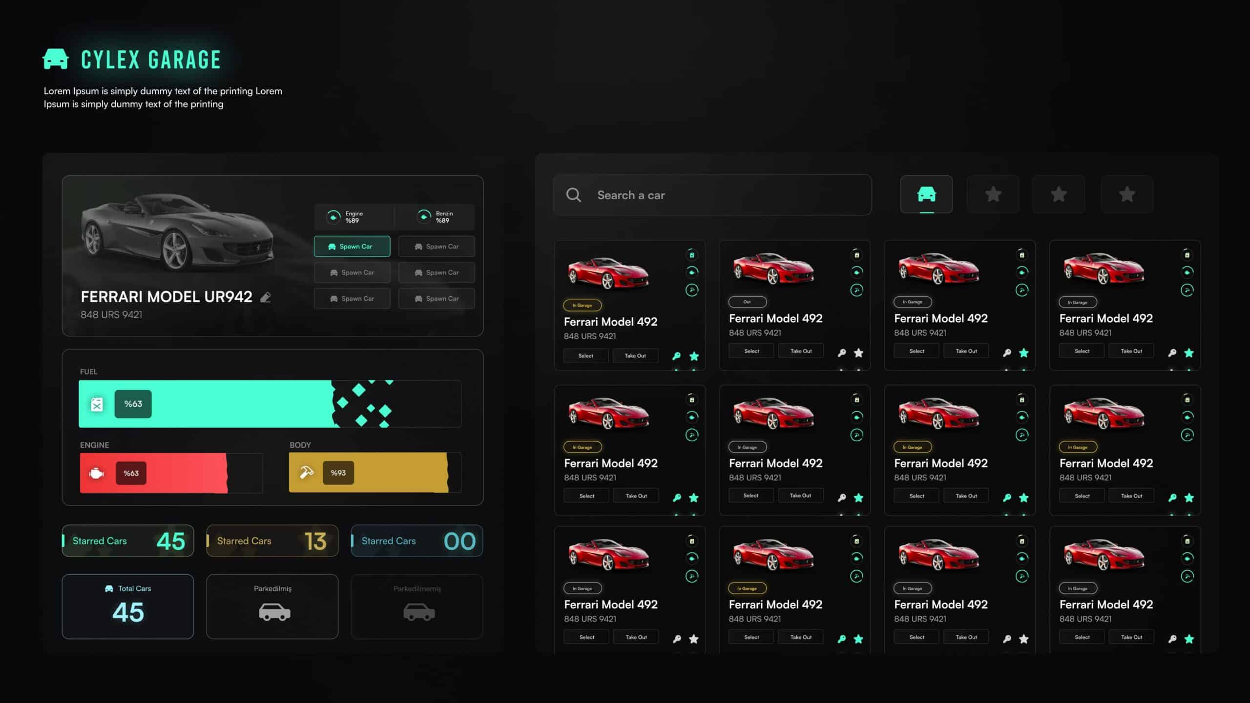 Garage System V24 [Modern][ESX/QB]