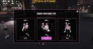 Carry Menu System [Standalone]