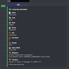 FiveM Discord Bot Información V1 [Independiente]