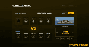 Sistema de paintball V6 + Paintball MLO [ESX/QB]