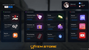 Pause Menu System V8 [Main Menu][ESX/QB]