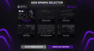 Spawn Selector V19 [ESX/QB]