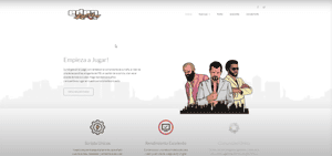 GTA V 웹사이트 디자인 V2 [롤플레이 웹사이트]