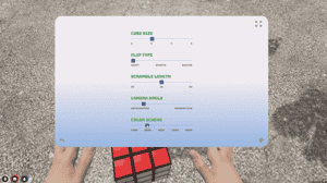 Rubik Cube Game System V1 [עצמאי]