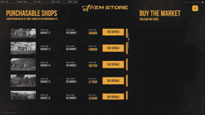 Shops System V22 [Market][Store][Ownable Market][QB]