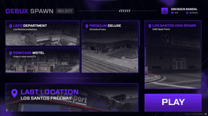 Spawn Selector V10 [ESX/QB]