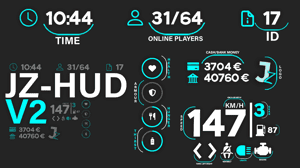 Status HUD V68 [Player Interfaces][QB]