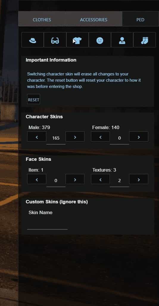 NoPixel Giysi Sistemi [Güncellendi]
