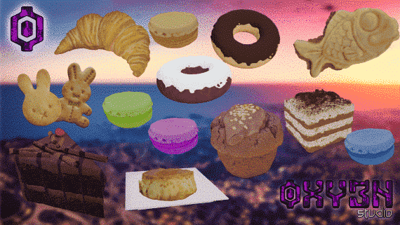 Addon Dessert Food Pack V1