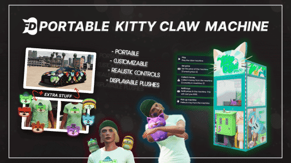 Portable Kitty Claw Machine [ESX/QB]