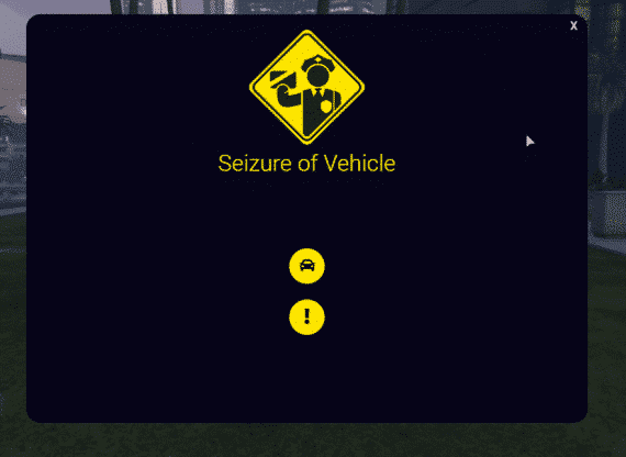 Vehicle Reason Seizure System [Police Impound][Standalone]