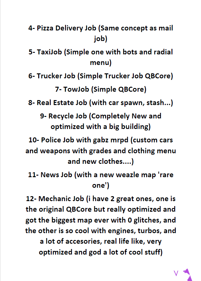 QBCore Roleplay Server V36