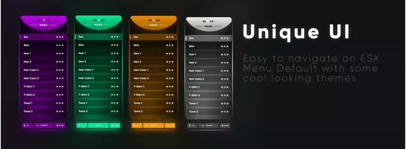 Menu Default & Menu Dialog V2 [ESX]