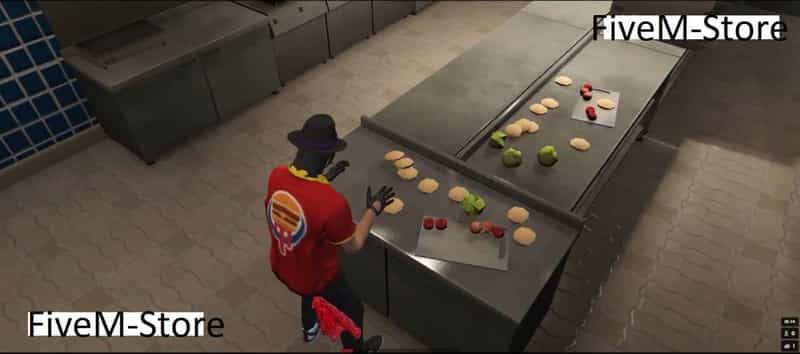 Burger Shot Lavoro V5 | Negozio FiveM Burger Shot Lavoro V5