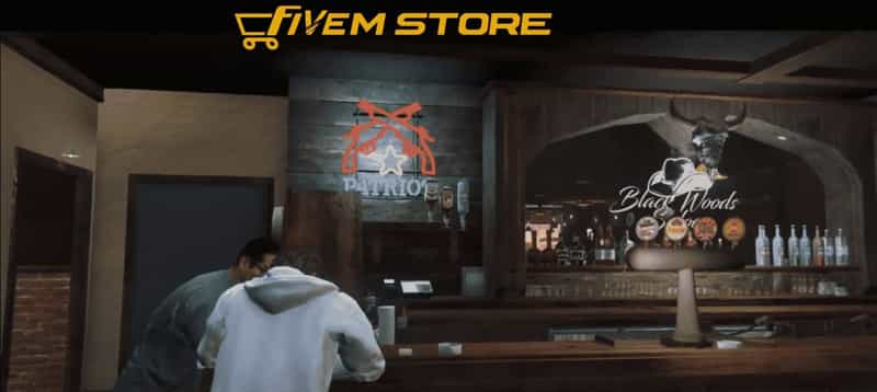 รถเก๋งไม้ดำ MLO | ร้าน FiveM รถเก๋งไม้สีดำ MLO