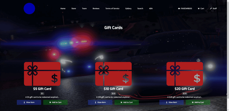 Full Store Website V2