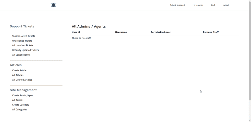 Website Help Center [Web Desk]