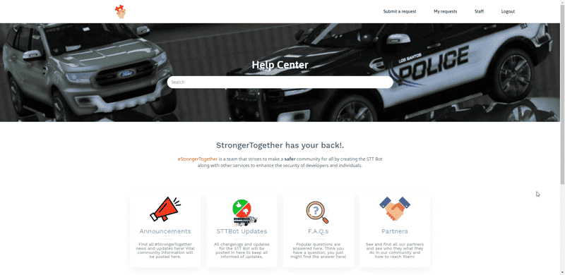 Website Help Center [Web Desk]