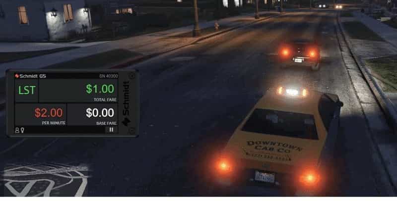 NoPixel Taxi Meter