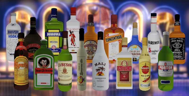 Addon Liquor Pack V1 | FiveM Store Addon Liquor Pack V1