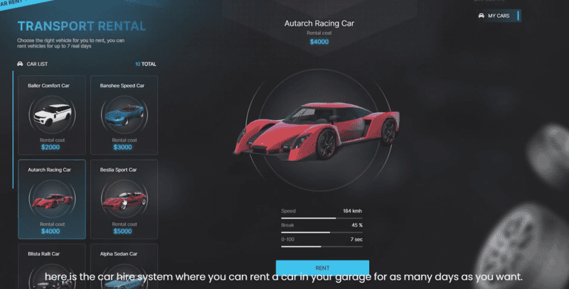 Car Rental System V4 [Rent Vehicle][ESX]