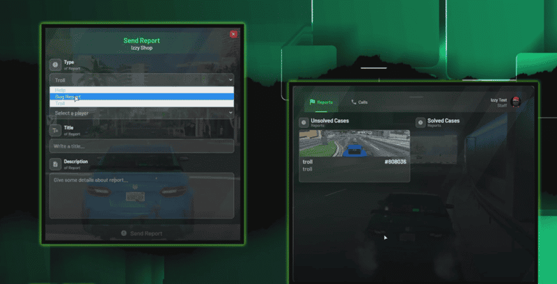 Admin Report System V12 [ESX/QB]