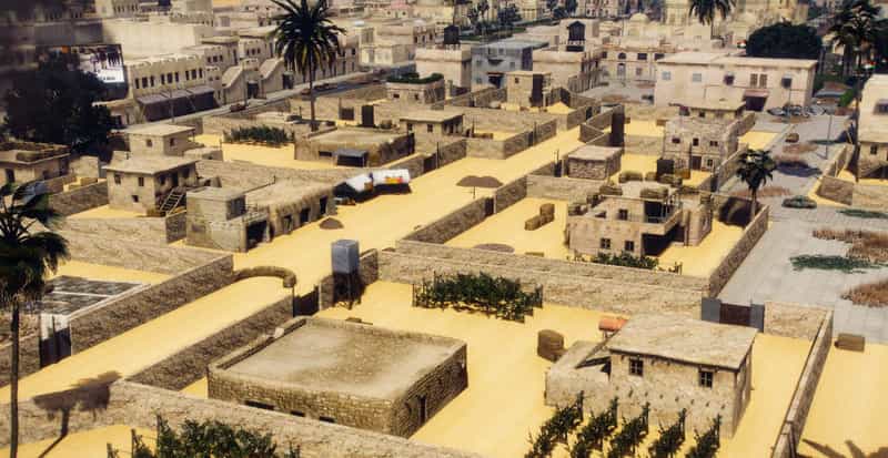 Huge War Torn Arabian City Covering Alamo Sea MLO [Gazna City]
