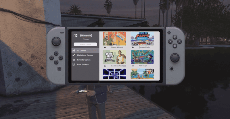 Gameboy System V2 [Nintendo Switch][Gamepad][עצמאי]