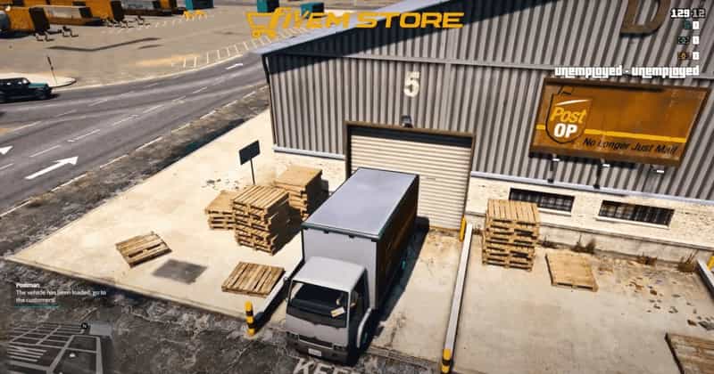 Advanced Courier Job V1 | FiveM Store Mosebetsi o tsoetseng pele oa Courier V1