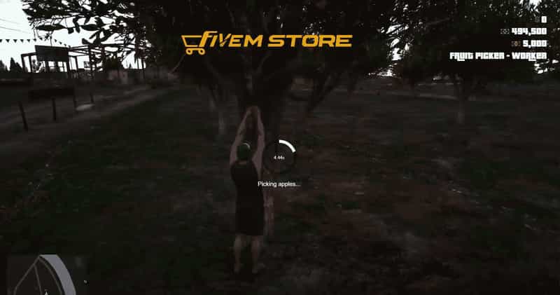 Advanced Fruit Picker Job V1 | FiveM Store Advanced Fruit Picker Job V1