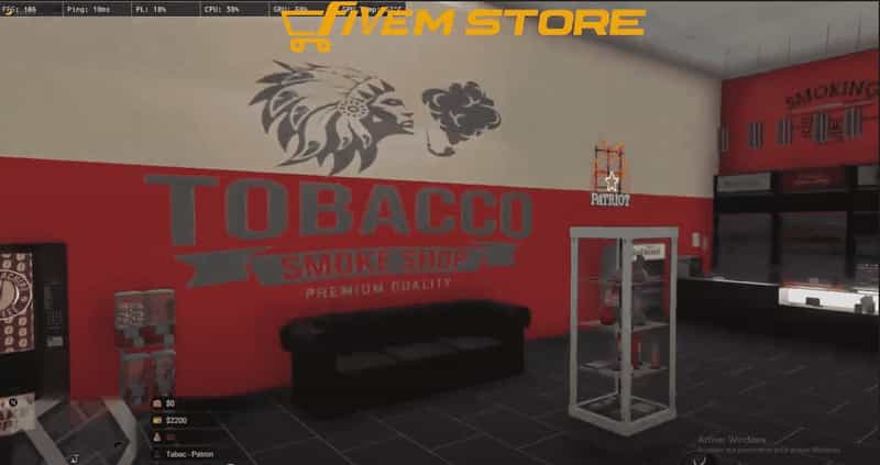 Tobacco Smoke Shop MLO V2 | FiveM Store Tobacco Smoke Shop MLO V2