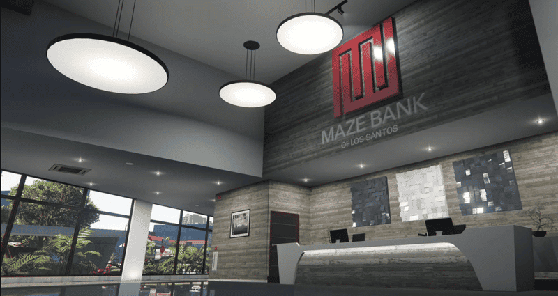 Maze Bank MLO V2 | FiveM Store Maze Bank MLO V2