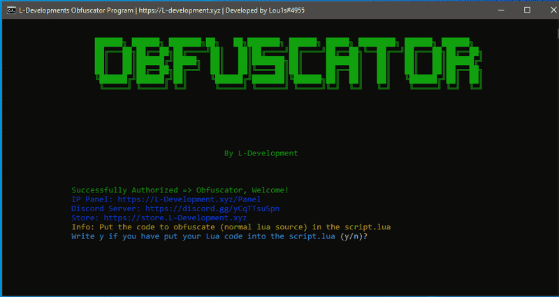 Premium Lua Obfuscator [Pro][I-encrypt ang Lua][Developer][Bot]