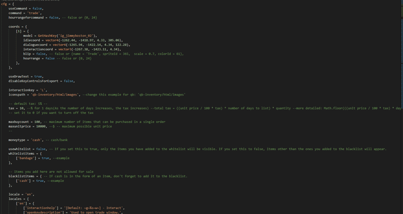 Marketplace System V6 [Shopping][Safe Trading][ESX/QB]