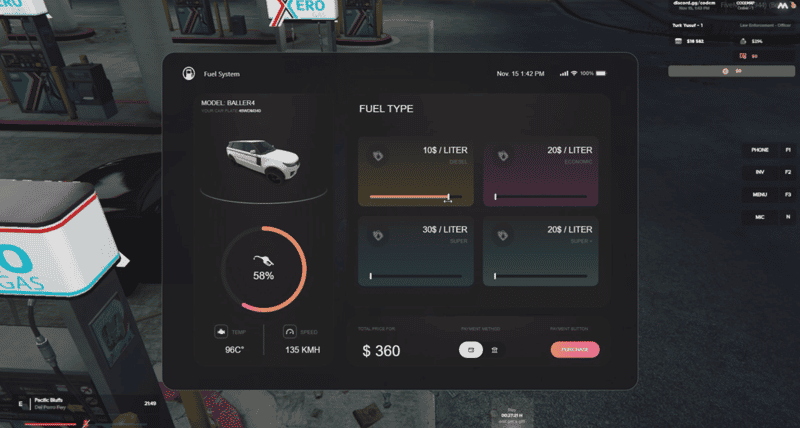 Gas Station System V12 [Fuel System][Standalone]