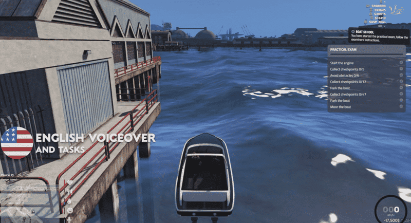 Boat School System V2 [ESX/QB]