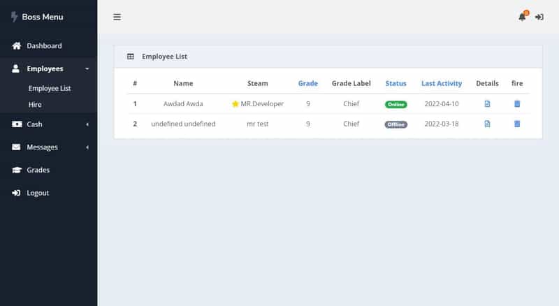 Boss Menu System V4 [Society][Management][ESX]